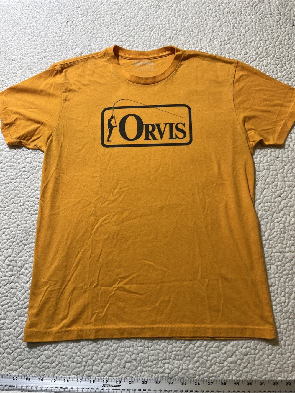 Orvis Medium Men's Shirt Fishing Orange